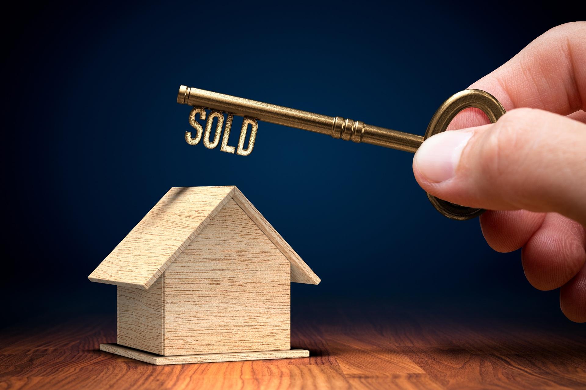 Verkauftes Haus mit Schlüssel | Immobilienbewertung Reutlingen