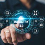 Digitale Anzeige mit Industrie-Symbolen | Multimode Kabel